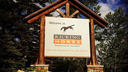 Kicking horse resort